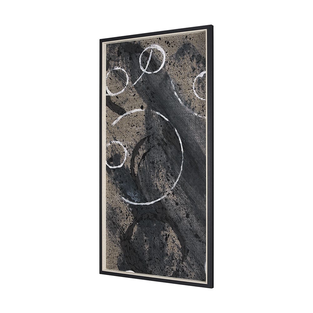 Mercana - Serkel I by Mercana Studio a Hand Embellished Textured Framed Art Print - 15210 view 2