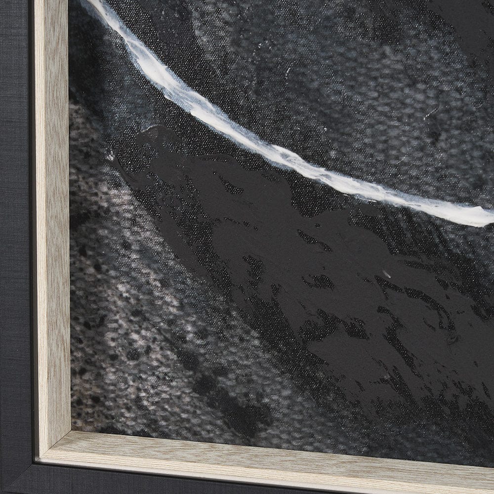 Mercana - Serkel I by Mercana Studio a Hand Embellished Textured Framed Art Print - 15210 view 5