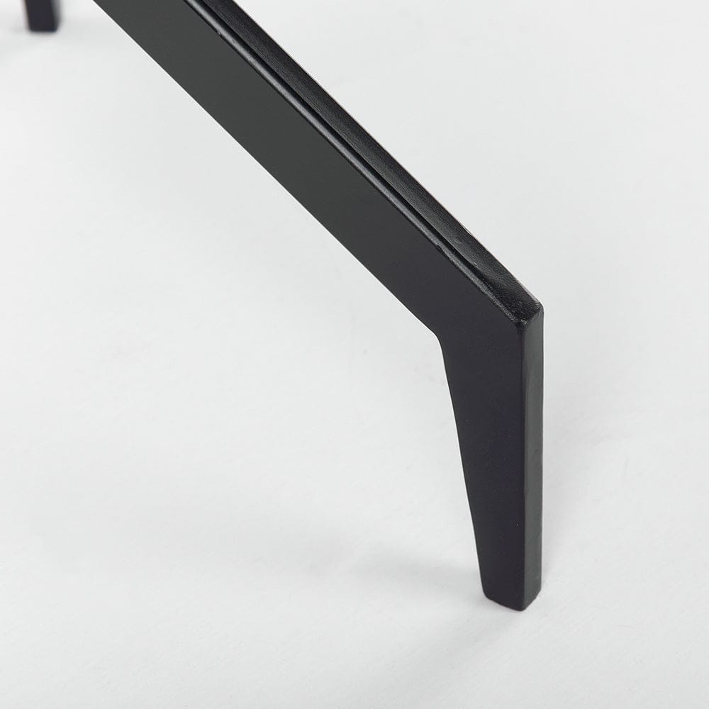 Mercana - Serre Marble Top 3 Prong Black Metal Base End Table - 70106_CLOSEOUT view 7