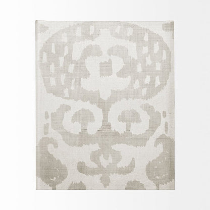 Mercana - Shadow Ikat I by Chariklia Zarris a Hand Embellished Textured Canvas - 101452-L view 2