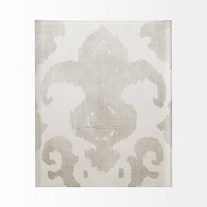 Mercana - Shadow Ikat II L by Chariklia Zarris a Hand Embellished Textured Canvas - 101453-L view 2