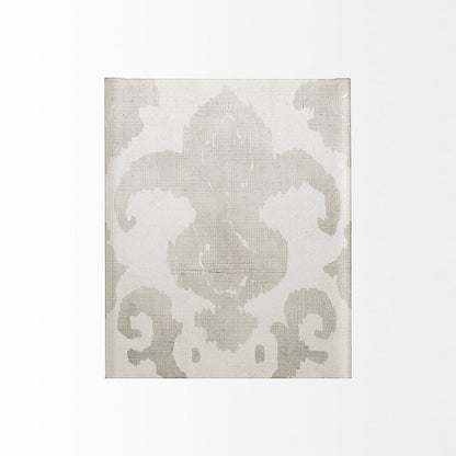 Mercana - Shadow Ikat II S by Chariklia Zarris a Hand Embellished Textured Canvas - 101453-S view 2
