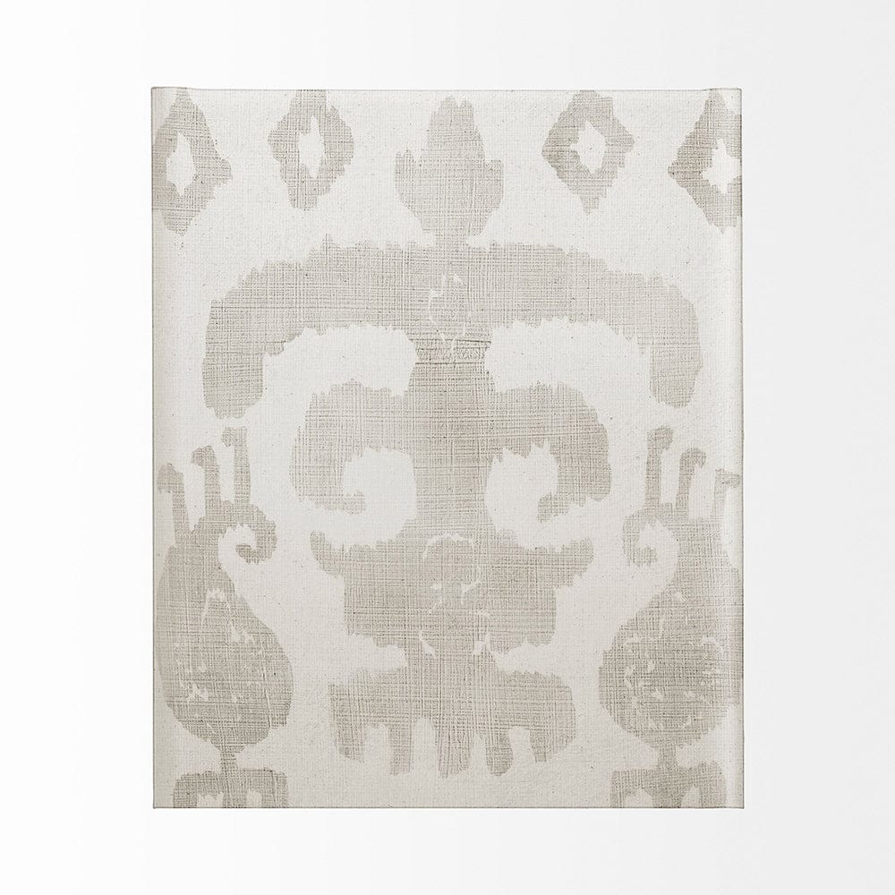 Mercana - Shadow Ikat III by Chariklia Zarris a Hand Embellished Textured Canvas - 101454-L view 2