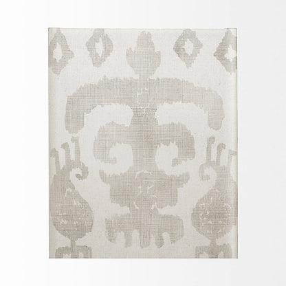 Mercana - Shadow Ikat III by Chariklia Zarris a Hand Embellished Textured Canvas - 101454-L view 2