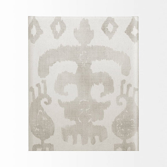 Mercana - Shadow Ikat III by Chariklia Zarris a Hand Embellished Textured Canvas - 101454-L view 2