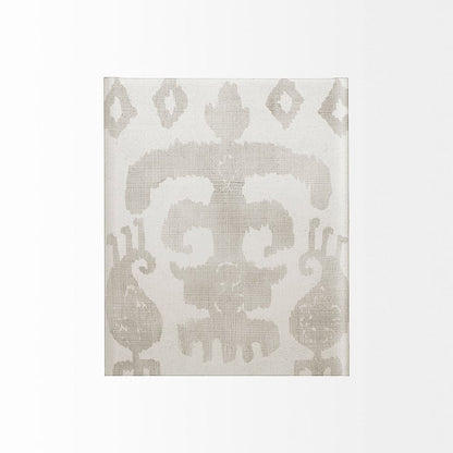 Mercana - Shadow Ikat III by Chariklia Zarris a Hand Embellished Textured Canvas - 101454-S view 2