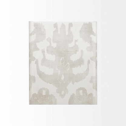 Mercana - Shadow Ikat IV by Chariklia Zarris a Hand Embellished Textured Canvas - 101455-L view 2
