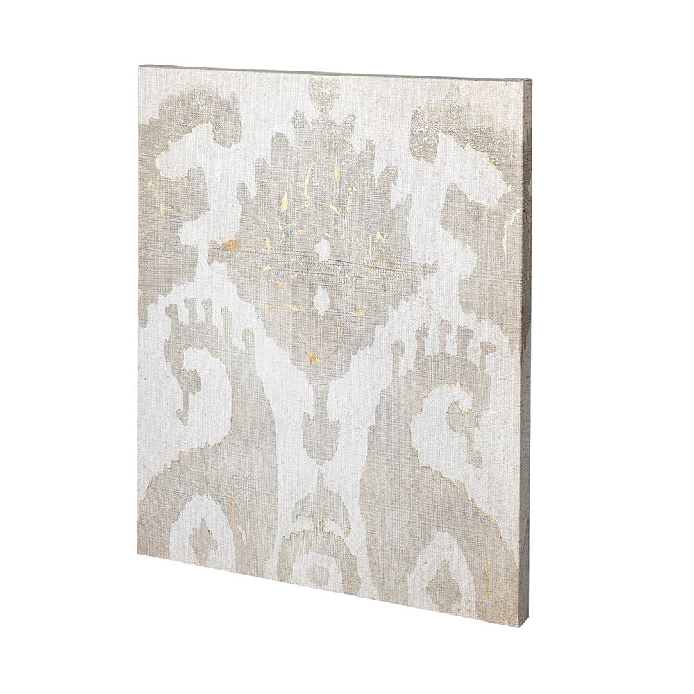 Mercana - Shadow Ikat V by Chariklia Zarris a Hand Embellished Textured Canvas - 101456-L view 1