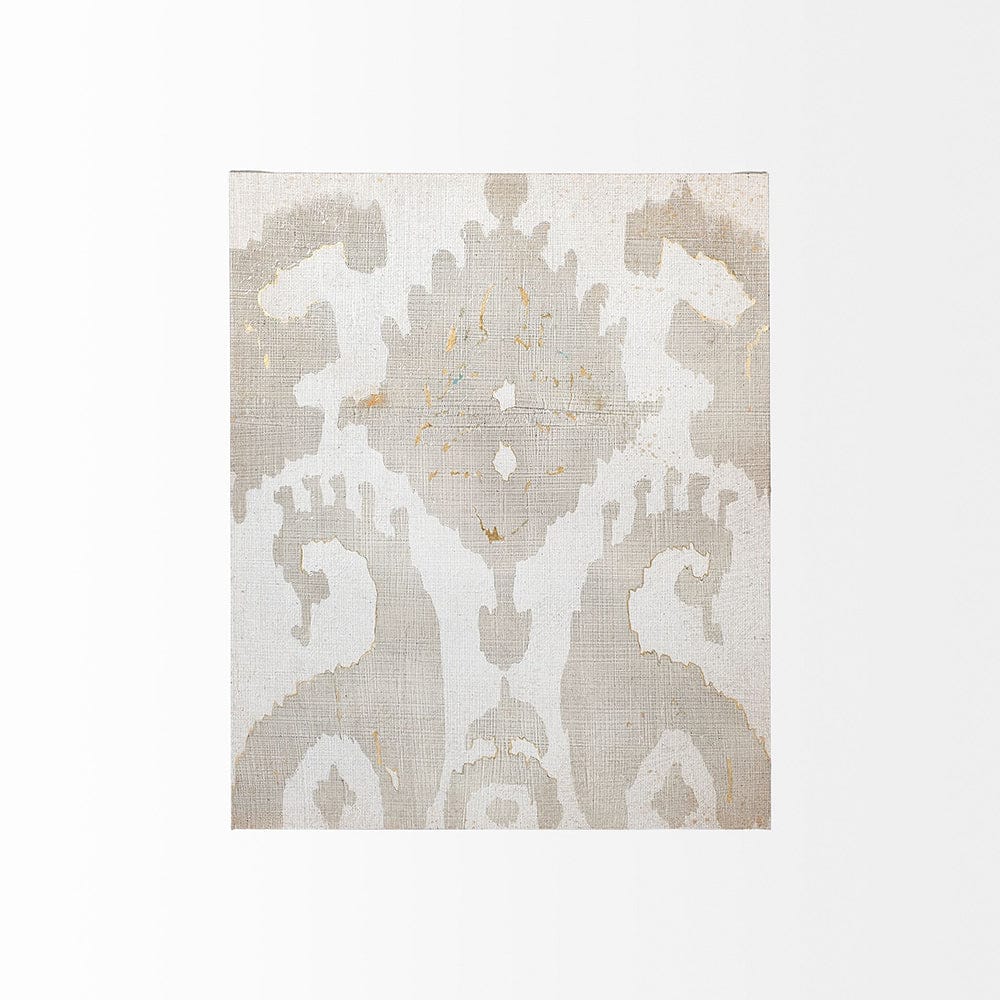 Mercana - Shadow Ikat V by Chariklia Zarris a Hand Embellished Textured Canvas - 101456-S view 2