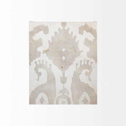 Mercana - Shadow Ikat V by Chariklia Zarris a Hand Embellished Textured Canvas - 101456-S view 2
