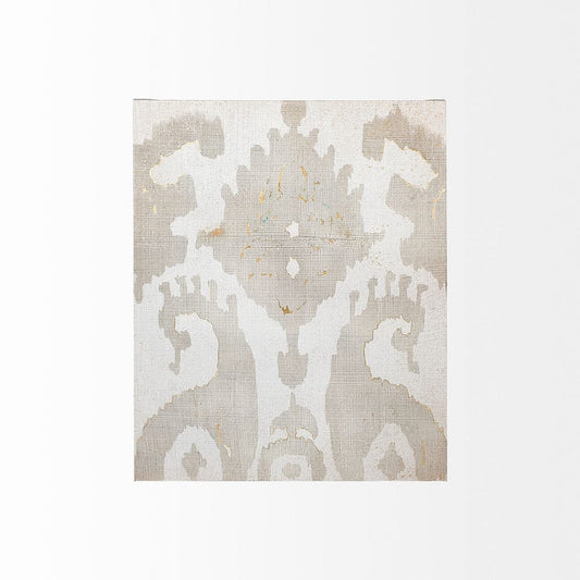 Mercana - Shadow Ikat V by Chariklia Zarris a Hand Embellished Textured Canvas - 101456-S view 2