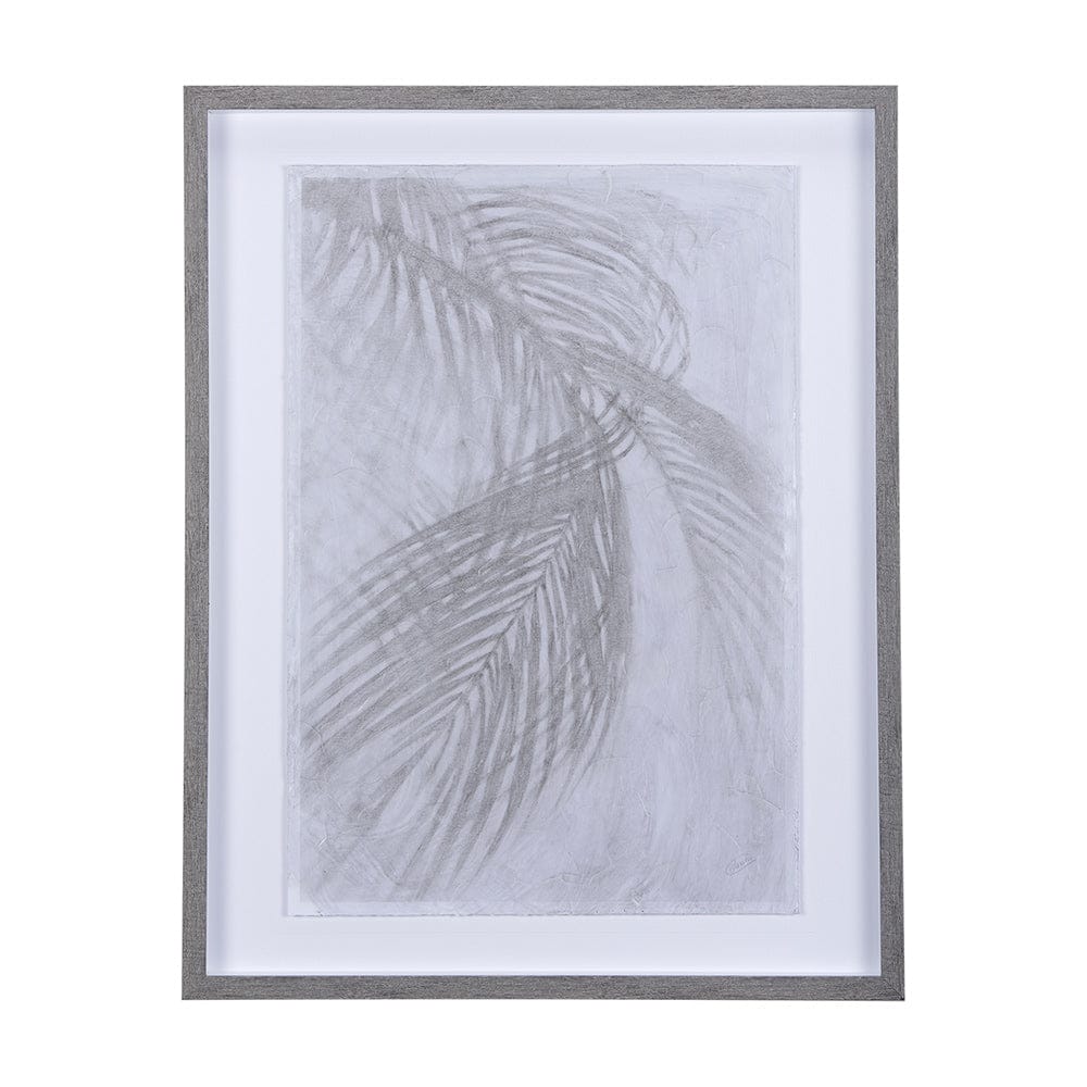 Mercana - Shadows I by Mercana Studio a Hand Embellished Textured Framed Art Print Matted under Glass - 14384 view 1