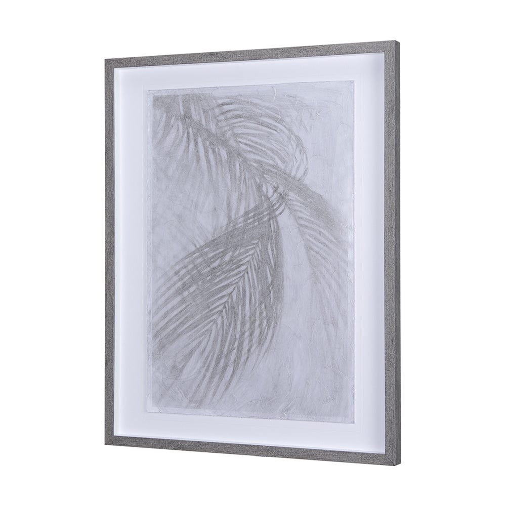 Mercana - Shadows I by Mercana Studio a Hand Embellished Textured Framed Art Print Matted under Glass - 14384 view 2