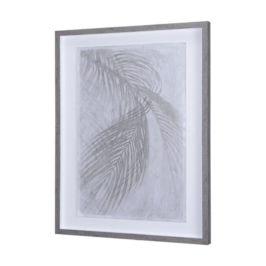 Mercana - Shadows I by Mercana Studio a Hand Embellished Textured Framed Art Print Matted under Glass - 14384 view 2