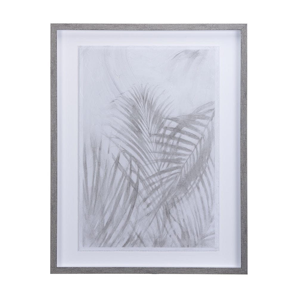 Mercana - Shadows II by Mercana Studio a Hand Embellished Textured Framed Art Print Matted under Glass - 14385 view 1