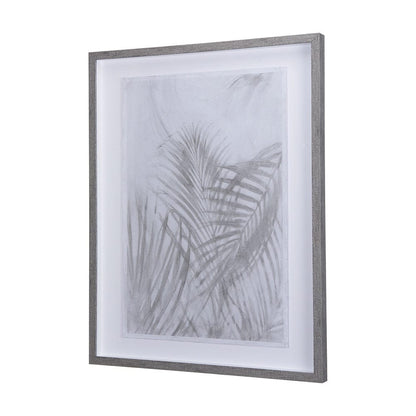 Mercana - Shadows II by Mercana Studio a Hand Embellished Textured Framed Art Print Matted under Glass - 14385 view 2