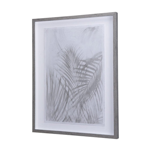 Mercana - Shadows II by Mercana Studio a Hand Embellished Textured Framed Art Print Matted under Glass - 14385 view 2