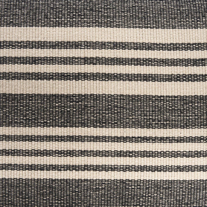 Mercana - Shae Black Wood w/ Black and Cream Upholstered Bench - 71005 view 10