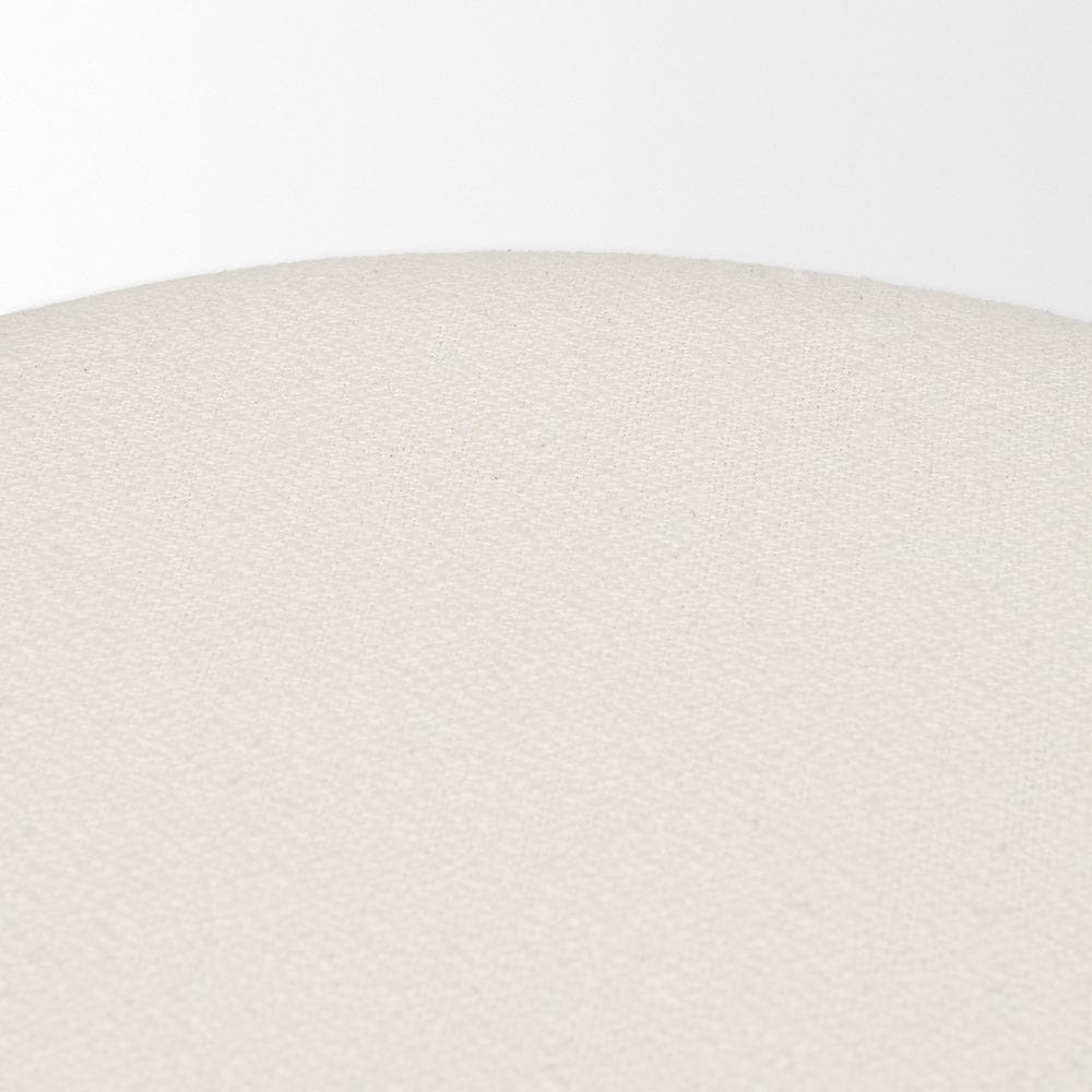 Mercana - Shaiden Brown Wood w/ Cream Fabric Stool - 70796 view 4