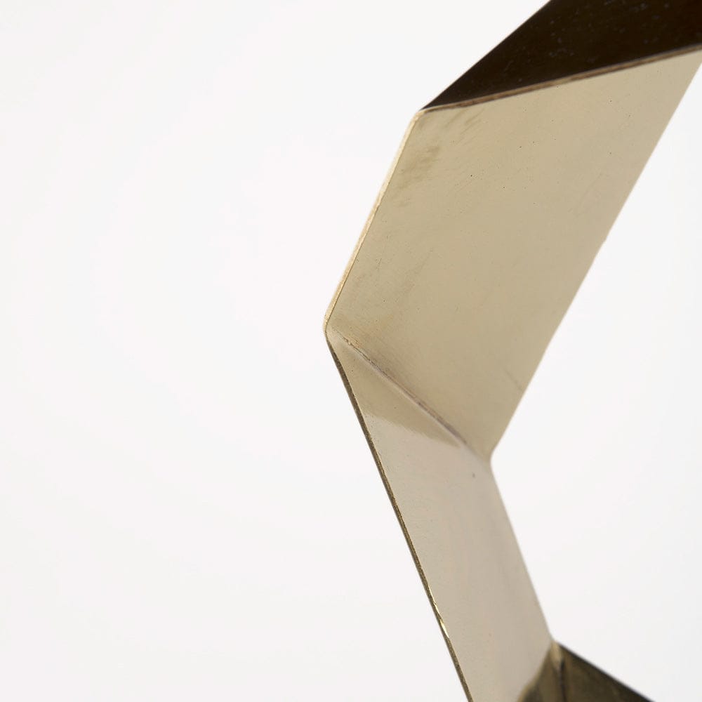 Mercana - Shamir 15L x 15W Gold Geometric Metal Table Lamp - 68773 view 5