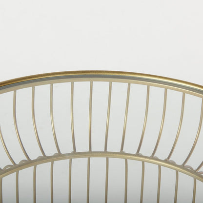 Mercana - Shani Round, Gold Metal w/ Glass Accent Tables (Set of 2) - 70088_CLOSEOUT view 6