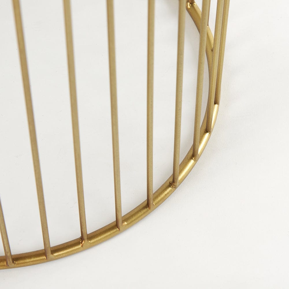 Mercana - Shani Round, Gold Metal w/ Glass Accent Tables (Set of 2) - 70088_CLOSEOUT view 9