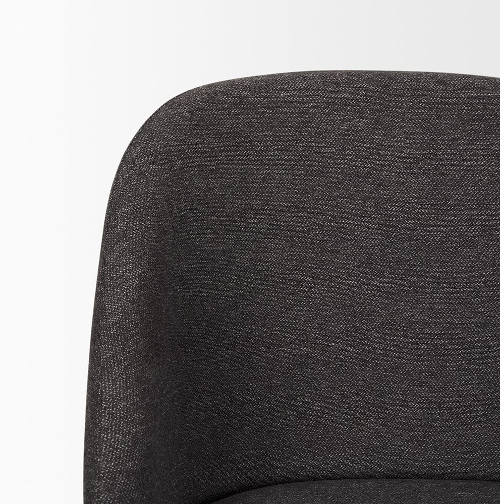 Mercana - Shannon Dining Chair w/ Gray Fabric & Matte Black Metal (Set of 2) - 70255 view 6