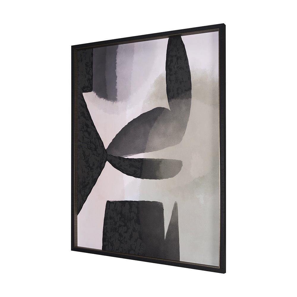Mercana - Shape Shift - Diverge by Mercana Studio a Hand Embellished Textured Framed Art Print - 15167 view 3