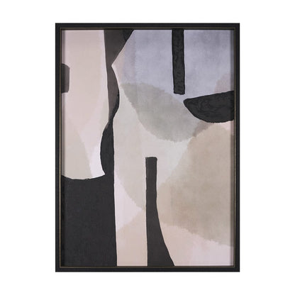 Mercana - Shape Shift - Form by Mercana Studio a Hand Embellished Textured Framed Art Print - 15168 view 1