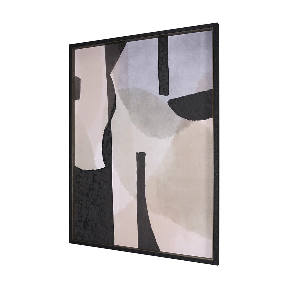 Mercana - Shape Shift - Form by Mercana Studio a Hand Embellished Textured Framed Art Print - 15168 view 2