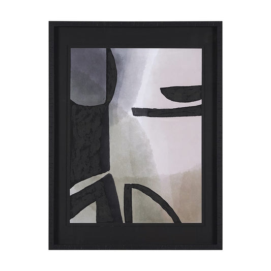 Mercana - Shape Shift - Multiply by Mercana Studio Hand Embellished Framed Art Print Matted under Glass - 15169 view 1