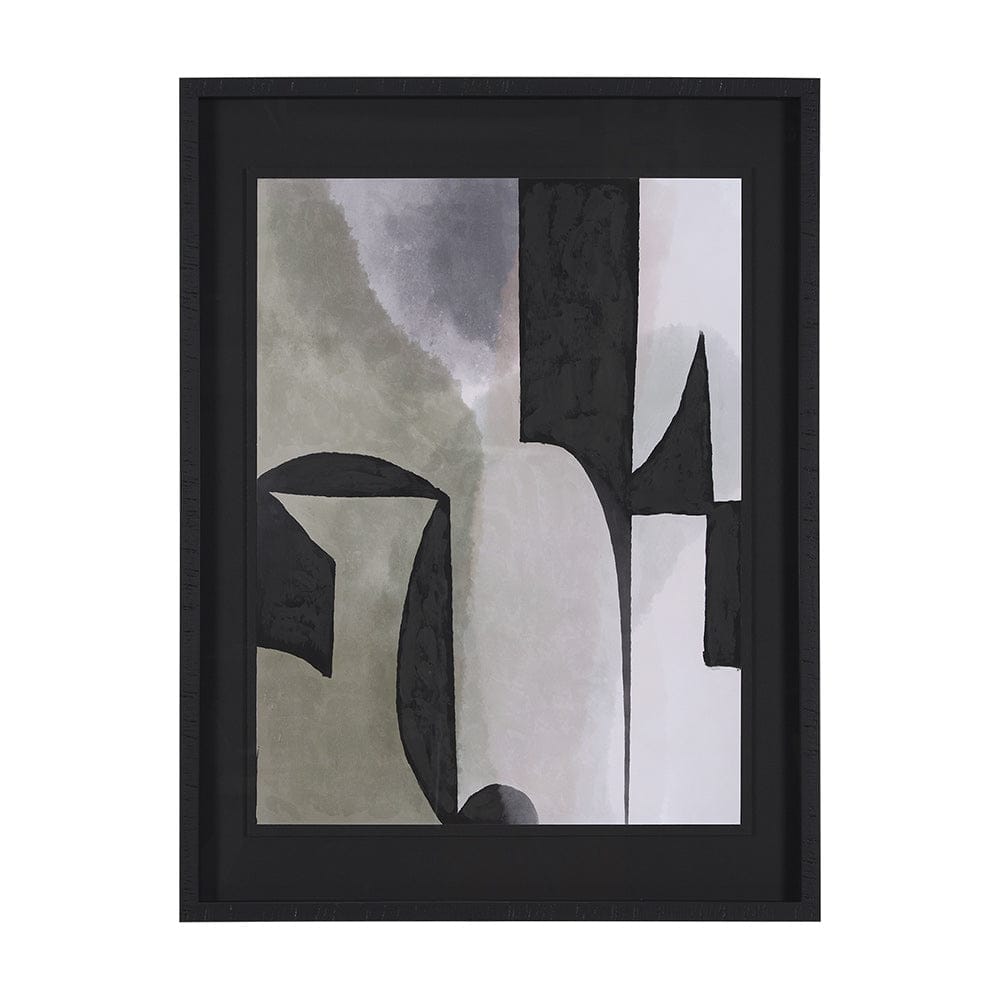 Mercana - Shape Shift - Tessellate by Mercana Studio Hand Embellished Framed Art Print Matted under Glass - 15172 view 1