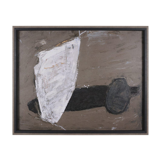 Mercana - Shaped & Balance I by Mercana Studio a Hand Embellished Textured Framed Art Print - 14978 view 1