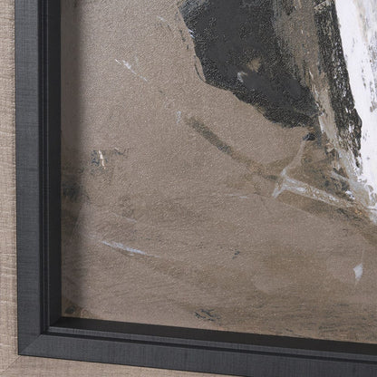 Mercana - Shaped & Balance II by Mercana Studio a Hand Embellished Textured Framed Art Print - 14979 view 5
