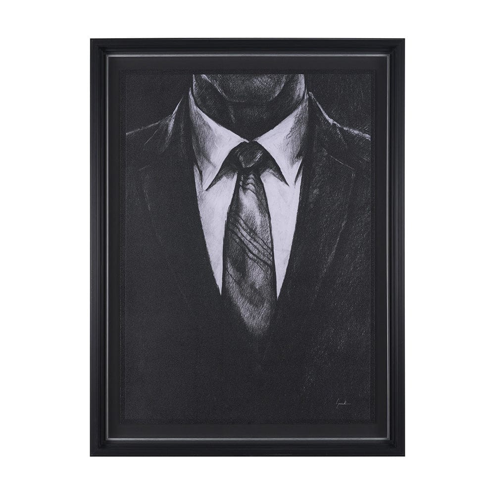 Mercana - Sharp by Mercana Studio a Hand Embellished Framed Art Print Matted under Glass - 15754 view 1