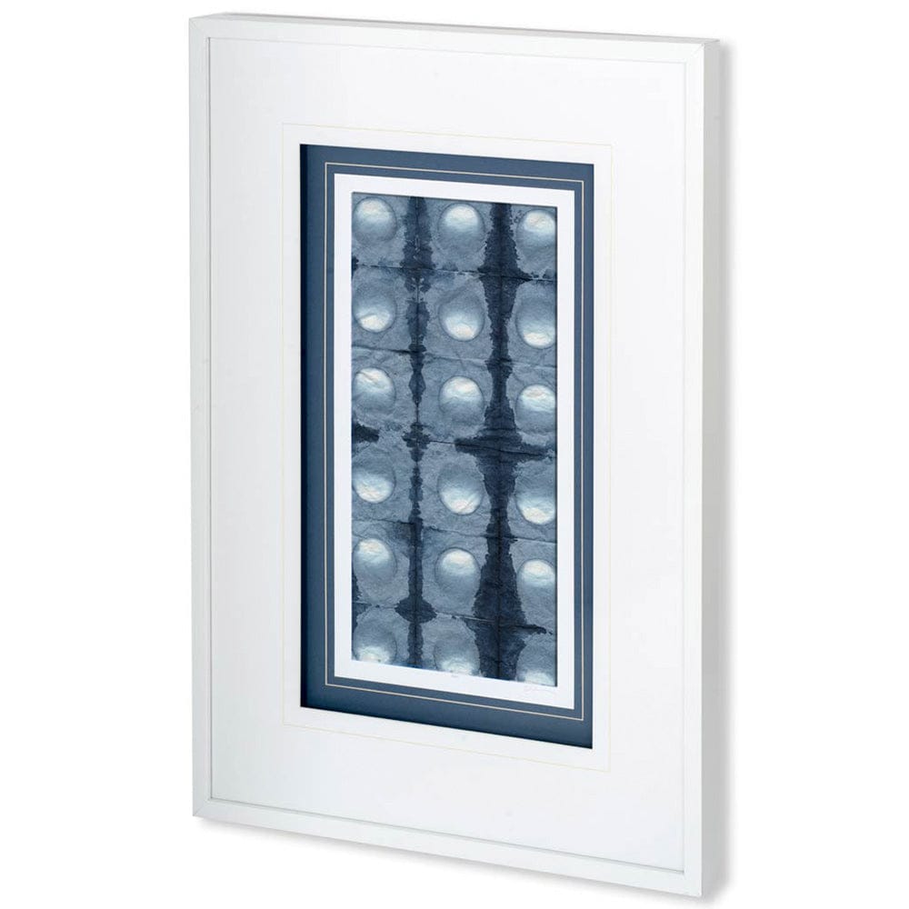 Mercana - Shibori I by Chariklia Zarris a Framed Art Print Matted under Glass - 10488 view 1