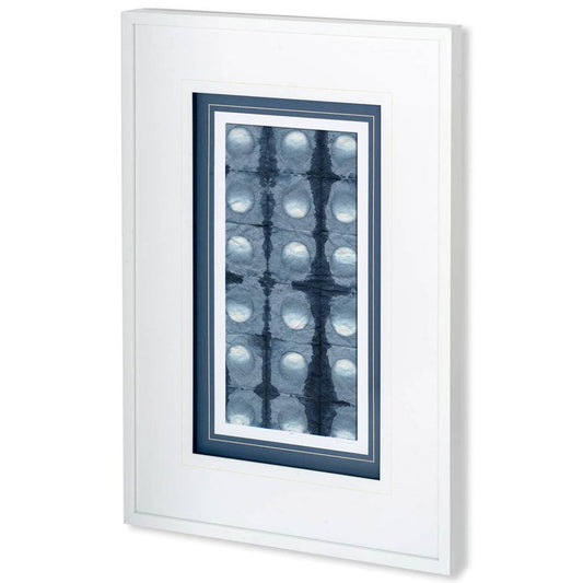 Mercana - Shibori I by Chariklia Zarris a Framed Art Print Matted under Glass - 10488 view 1