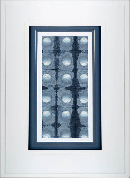 Mercana - Shibori I by Chariklia Zarris a Framed Art Print Matted under Glass - 10488 view 2