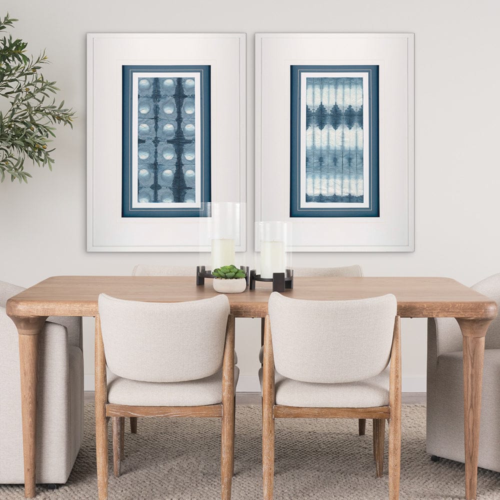 Mercana - Shibori I by Chariklia Zarris a Framed Art Print Matted under Glass - 10488 view 5