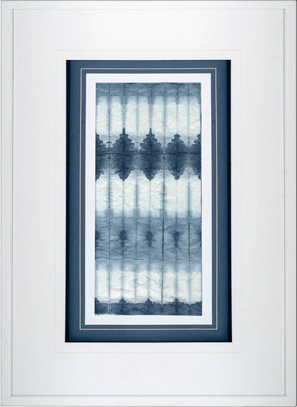 Mercana - Shibori II by Chariklia Zarris a Framed Art Print Matted under Glass - 10489 view 2