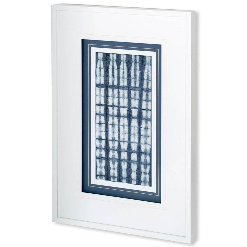 Mercana - Shibori III by Chariklia Zarris a Framed Art Print Matted under Glass - 10490 view 1