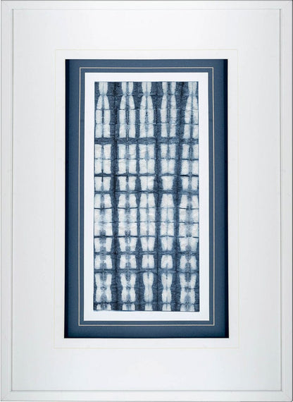 Mercana - Shibori III by Chariklia Zarris a Framed Art Print Matted under Glass - 10490 view 2
