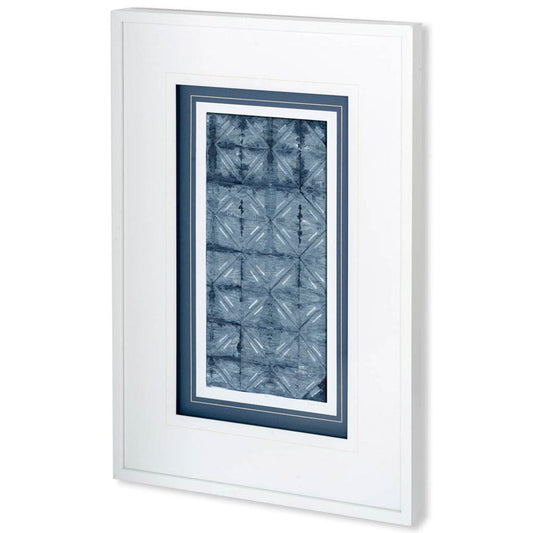 Mercana - Shibori IV by Chariklia Zarris a Framed Art Print Matted under Glass - 10491 view 1
