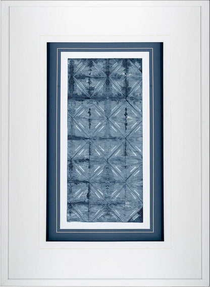 Mercana - Shibori IV by Chariklia Zarris a Framed Art Print Matted under Glass - 10491 view 2