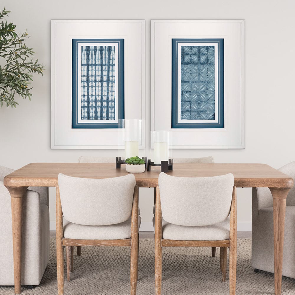 Mercana - Shibori IV by Chariklia Zarris a Framed Art Print Matted under Glass - 10491 view 4