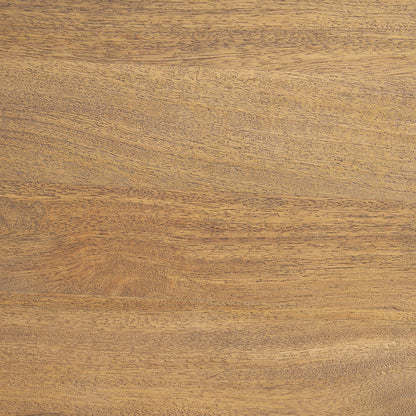 Mercana - Shima Round Light Brown Wood W/Arched Legs Coffee Table - 70867 view 9