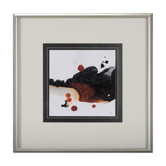 Mercana - Shimmering Night I by Mercana Studio a Hand Embellished Textured Framed Art Print Matted under Glass - 14792 view 1
