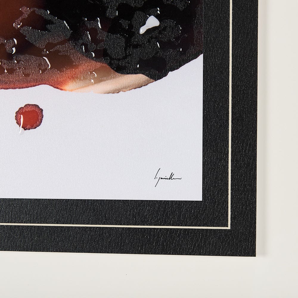 Mercana - Shimmering Night I by Mercana Studio a Hand Embellished Textured Framed Art Print Matted under Glass - 14792 view 6