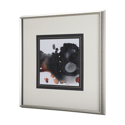 Mercana - Shimmering Night II by Mercana Studio Hand Embellished Textured Framed Art Print Matted under Glass - 14793 view 3