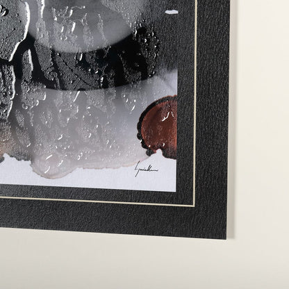 Mercana - Shimmering Night II by Mercana Studio Hand Embellished Textured Framed Art Print Matted under Glass - 14793 view 7